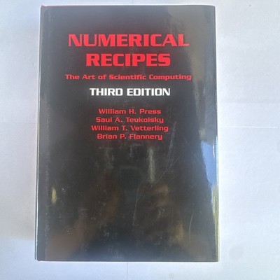 Numerical Recipes : The Art of Scientific Computing by William T. Vetterling,...