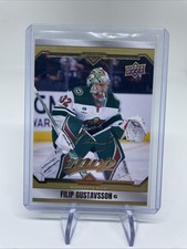 2024-25 MVP Hockey Filip Gustavsson #175 Gold Script Minnesota Wild