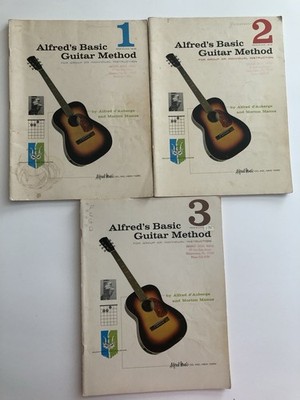 Alfred's Basic Guitar Method Vol. 1-3