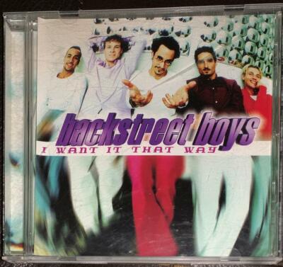 Backstreet Boys ‎– I Want It That Way CD Promo Mexico | eBay