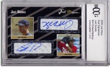 Juan Portes * Kyle Waldrop * Autograph Rookie Auto RC BGS 1/2