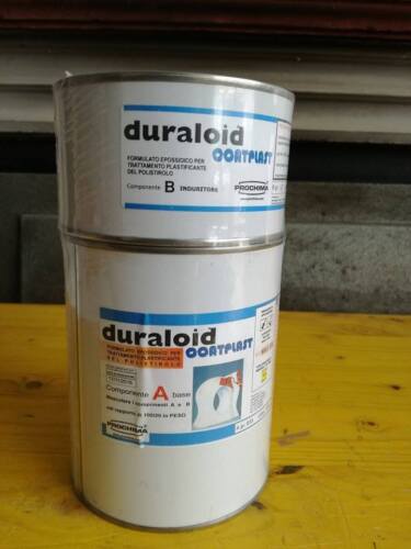 PROCHIMA formulato epossidico per trattare polistirolo DURALOID COATPLAST KG 1 - Foto 1 di 1