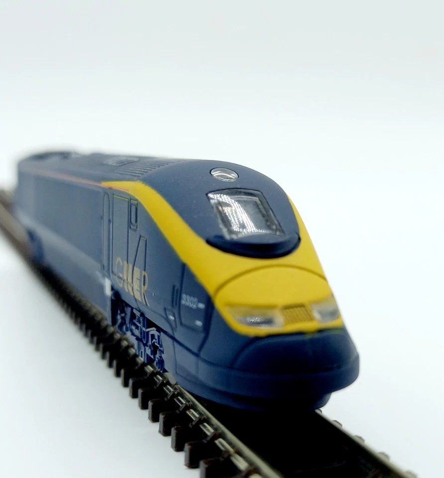N Gauge Scale British Rail GNER EUROSTAR Tunnel Locomotive Train Railway Model - Image 4 of 4