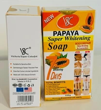 Papaya  Whitening Soap 250g Skin Firming & Corrector