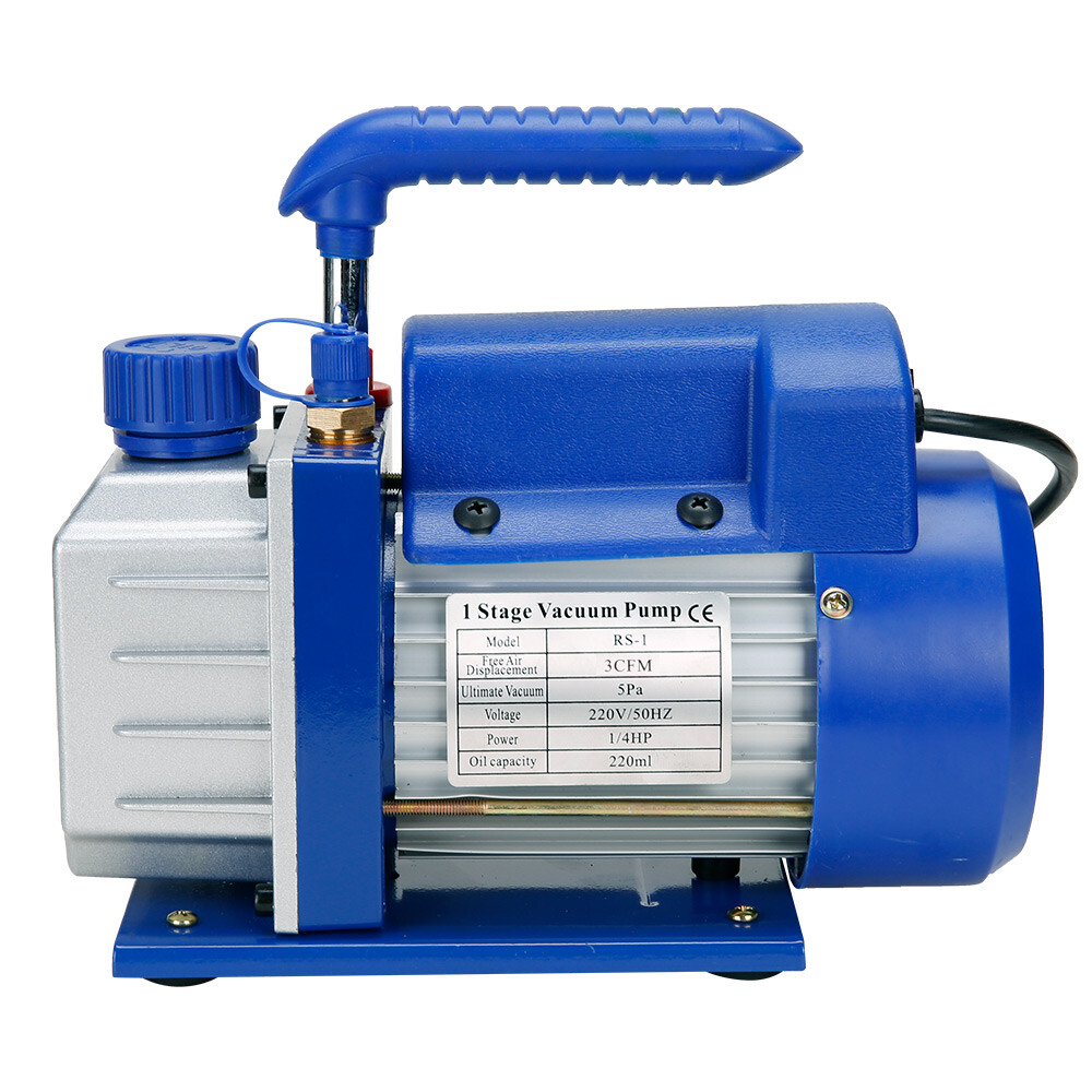 Heavy Duty Air Conditioning Vacuum Pump Refrigeration Gauges 1Stage