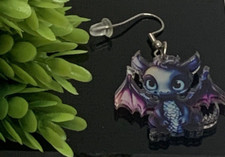 Pendiente Dragón, Pendientes Adorables, Lindo Pendiente, Idea de Regalo, Pendiente Colgante