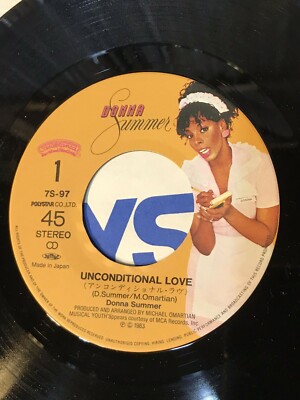 レコード(DONNA SUMMER) DONNA SUMMER‎ Unconditional Love b/w Woman JAPAN 7
