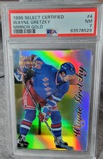 1996 Select Certified Wayne Gretzky Mirror Gold PSA 7 LOOKS WAY NICER