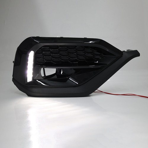 1x LED Turn Signal DRL Fog Lights Bezel Kit For Subaru WRX STI 4Door Sedan 22-24 - Picture 13 of 16