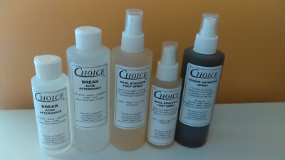 owner CHOICE ARTHRITIS SPRAY  THE TALKING PRODUCTS AT THE WORKING CHOICE FOOT PO