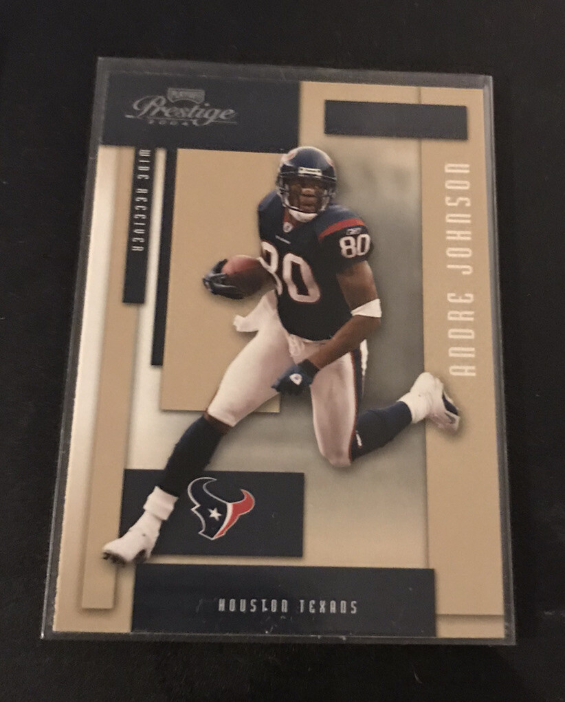 ANDRE JOHNSON 2004 PLAYOFF PRESTIGE #55 HOUSTON TEXANS