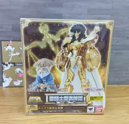 Bandai Saint Cloth Myth EX Libra Dohko & Roshi ORIGINAL COLOR EDITION Figure NEW