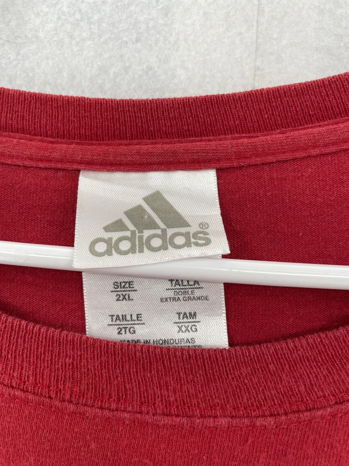 Camisa St Louis Cardinals Adulto 2XL XXL Vermelha Manga Curta MLB Beisebol Adidas Masculina - Imagem 4 de 4