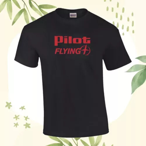 New Pilot Flying J Gas Station Men's logo t shirt S - 5XL american Funny USA Tee