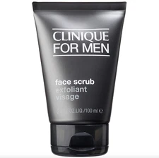 CLINIQUE Face Scrub, Exfoliator, Pre-Shave Essential For Men, Free Ship (3.4 oz)
