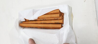 10 PACK - Boride 220 AM-8 3/8 x 5.5'' Round EDM POLISHING Rods