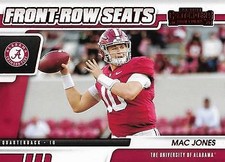 Mac Jones 2021 Panini Contenders Draft Picks #15 Front-Row Seats Alabama