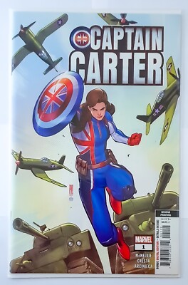 Captain Carter #1 of 5 (2nd Printing Medina Variant) NM Bagged and Boarded Xmas