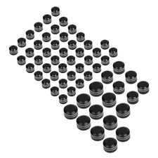 Black Cut Engine Bolt Topper Caps Covers For Harley Street Road Glide King 99-06