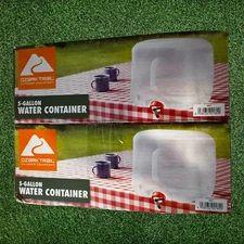 Ozark Trail Water Container 5 Gallon Lot of 2
