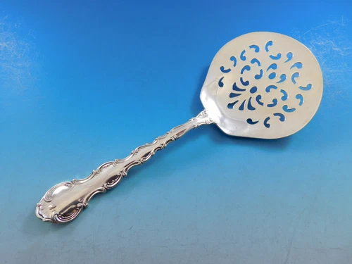 Strasbourg By Gorham Sterling Silver Tomato Server Pierced 7 1/2" Old Vintage