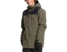 QUIKSILVER Men's FAIRBANKS Insulated Snow Jacket - CRE0 - Medium - NWT