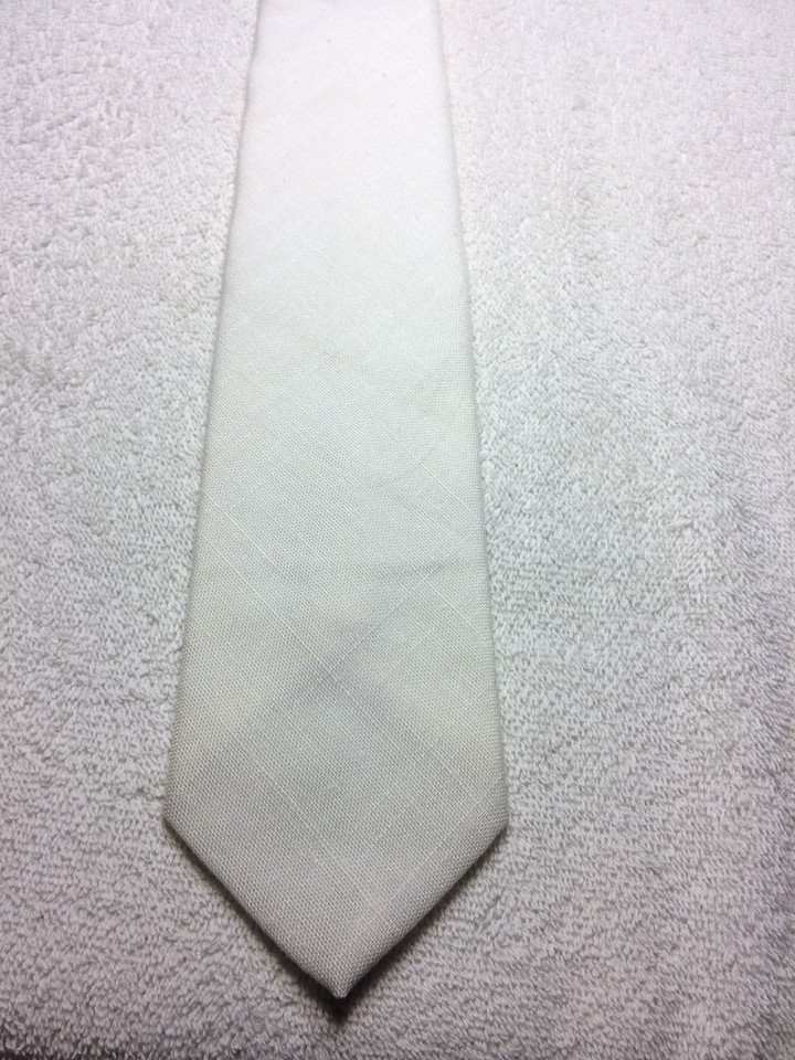 MALLORY AND CHURCH MENS TIE SOLID WHITE 3 X 56 eBay