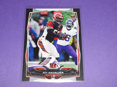 2014 Topps REY MAUALUGA #288 Black Variant/59 Cincinnati BENGALS - USC Trojans
