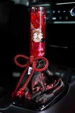 Jdm Cherry Blossom Shift Boot Cover Universal Fitment Car Interior Custom-made
