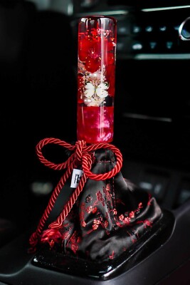 JDM Cherry Blossom Shift Boot Cover Universal Fitment Car Interior custom-made