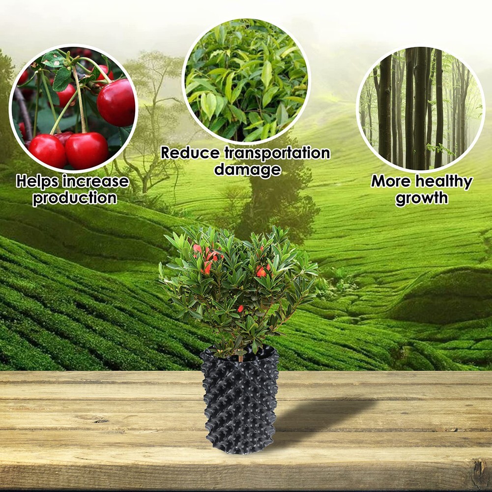 New Durable Grow Bags Airpruning Container Transplant Cuttings Plants