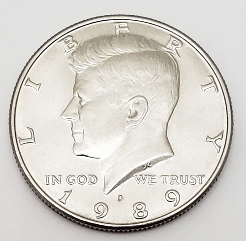 1989-D Kennedy Half Dollar — photo from the most recent tracked eBay sale