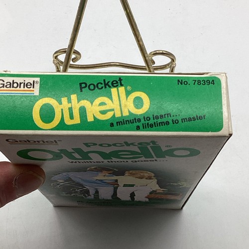NOS 1977 Gabriel Pocket Othello Game RARE* - Picture 5 of 6