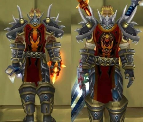 🔥 World of Warcraft - RED TABARD OF FLAME WoW TCG LOOT Landro Longshot US / EU - Image 2 of 4