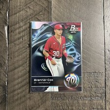 Brenner Cox 2023 Bowman Platinum #TOP-89 Rookie