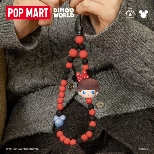 POPMART DIMOO WORLD × Disney Series Mobile phone lanyard Blind Box NEW HOT - Bild 3 von 32