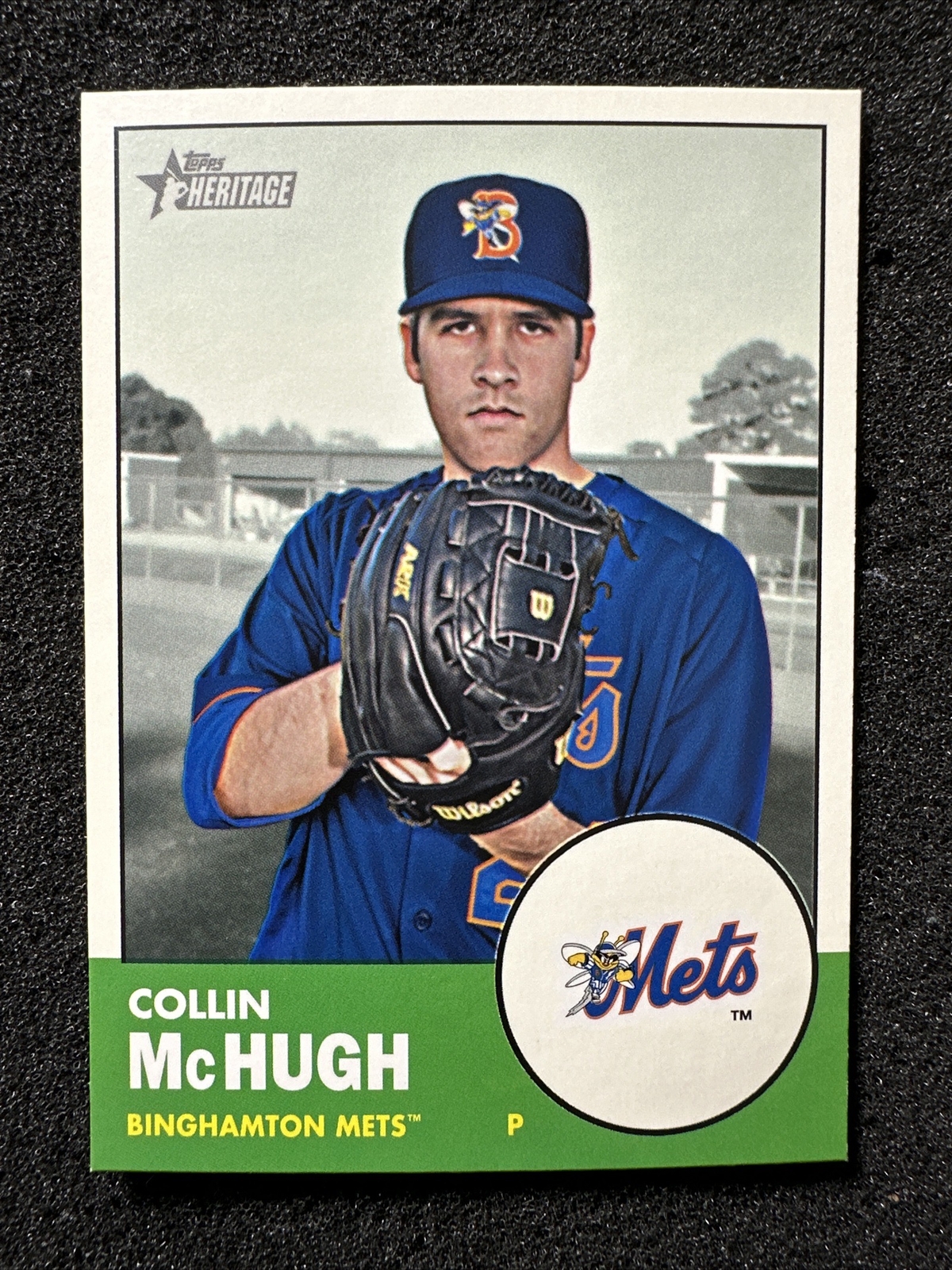 COLLIN MCHUGH #152 2012 Topps Heritage Minor League Edition Rookie/Prospect QTY