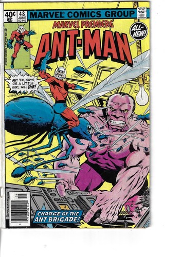 Marvel Premiere 48 Scott Lang As Ant Man VG/F 1979 Glossy