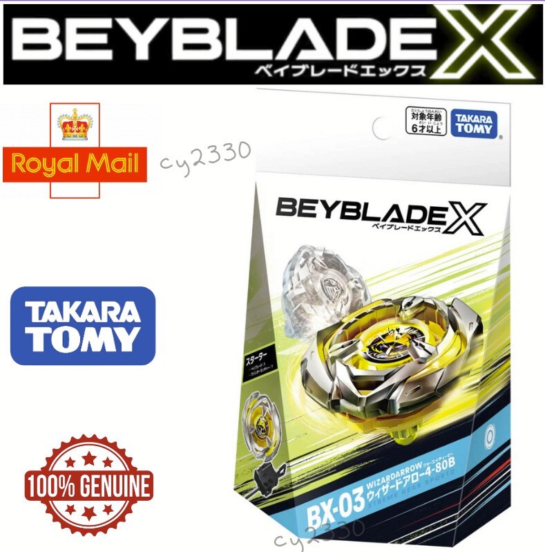 BX-03 Genuine Takara Tomy Official BEYBLADE X Starter Wizard Arrow