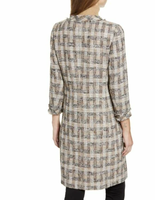 Anne klein sales tweed topper jacket