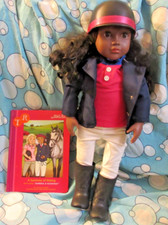 Our Generation Rashida Equestrian Horseback Rider Doll 18" w/ Outfit  Book