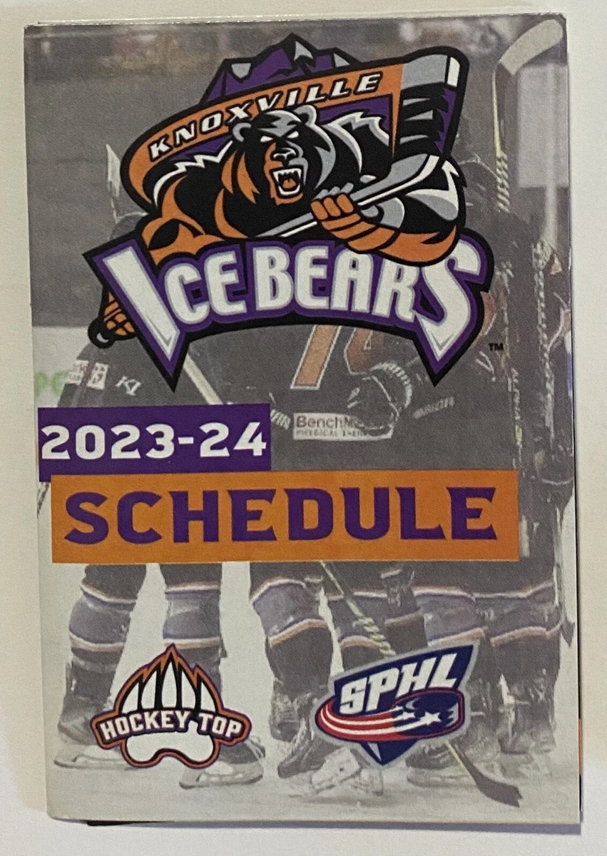 Knoxville Ice Bears 2024 Schedule Valry Jacinthe