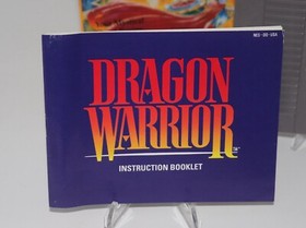 Dragon Warrior NES Nintendo 1989 - Authentic Tested