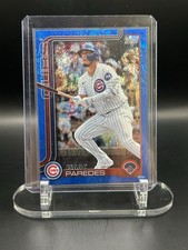 2025 Topps Series 1 - Isaac Paredes #138 Blue Holofoil /150