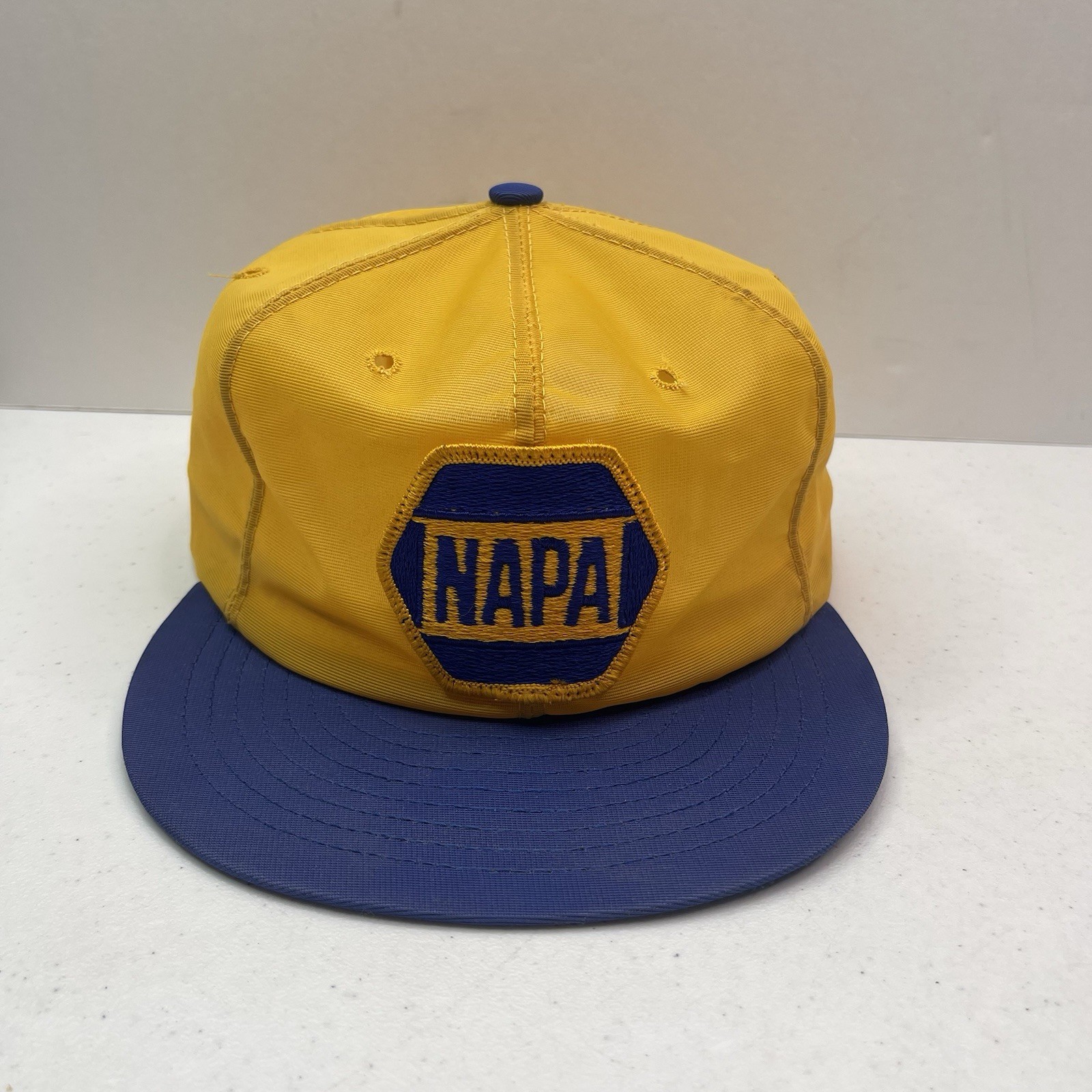 Vintage Napa Auto Hat Snapback Trucker Cap Made In USA Louisville MFG
