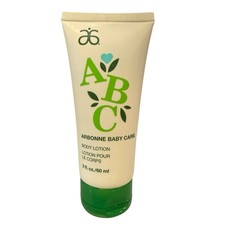 Arbonne ABC Baby Care Body Lotion 2 Fl Oz Travel Size Skin Care