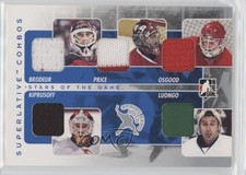 2010 ITG Silver 6/9 Martin Brodeur Carey Price Chris Osgood Miikka Kiprusoff 2d8