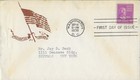 1938 Prexie FDC, #817, 12c Zachary Taylor, unlisted cachet — photo 1