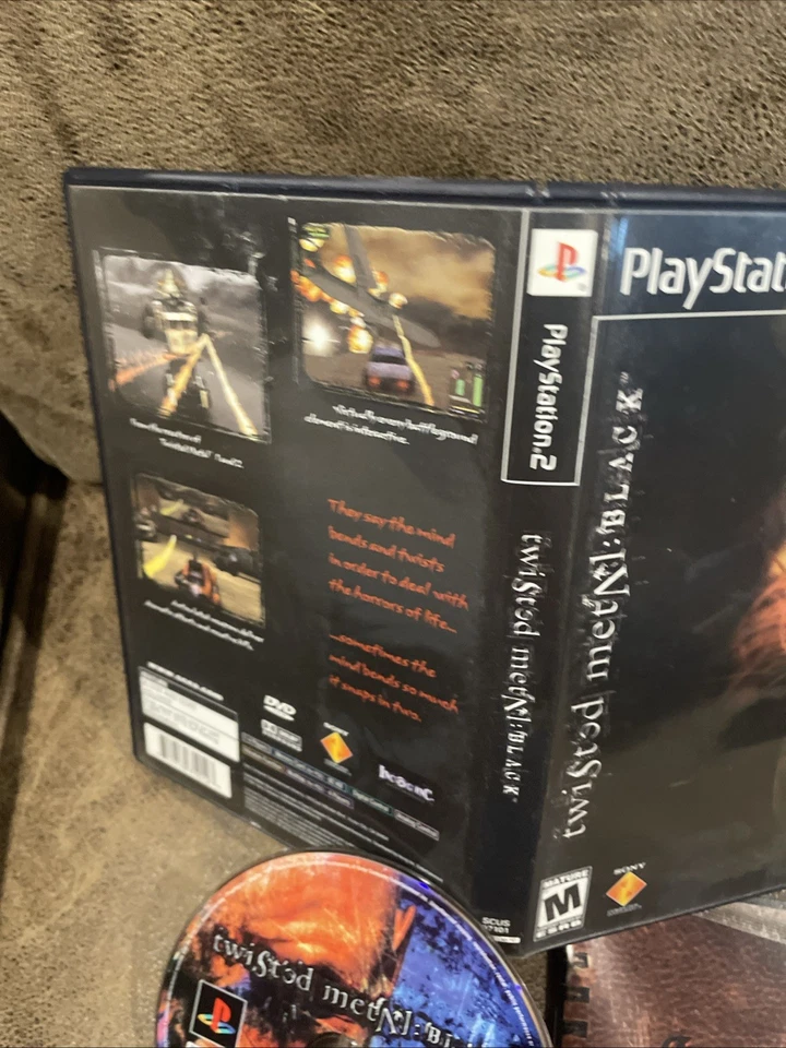 Twisted Metal: Black (PS2) CIB Nice Shape! Fast Free Shipping! - Image 4 of 4