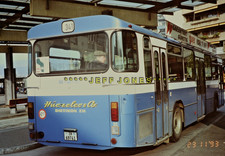 ORIGINAL 35mm BUS SLIDE 16007 - Hurzeler M.A.N.  ZH69741 Dietikon 23.11.93